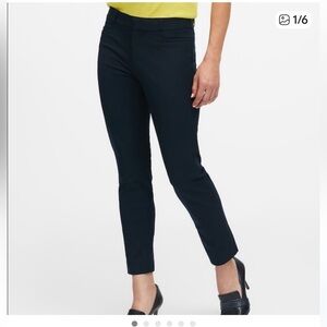 Banana Republic Women's Navy Sloan Pants